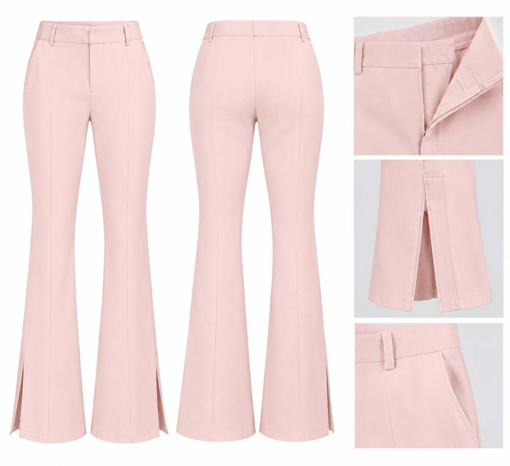 Missguided   US 8 Pink Wide Leg pants New.  Jacket in my listings in a size US 6